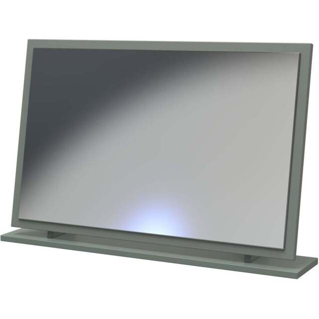Crowndale Las Vegas Reed Green Standing Mirror Ready Assembled - Size: 75 x 49cm - Wilko - image 1