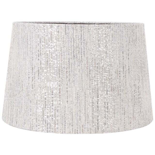 Grey Tapered Woven Lamp Shade 14 inch - Wilko - image 1