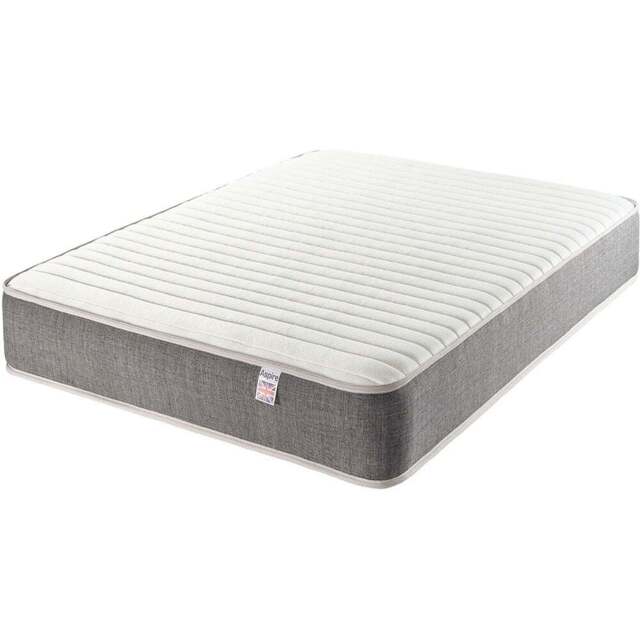 Aspire Pocket+ Single 1000 Memory Hybrid Mattress - White - Aspire Beds - Wilko - image 1