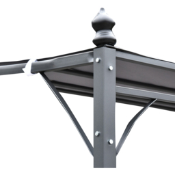 Outsunny 4 x 3m Grey Canopy Gazebo Pergola - Size: 3 x 4m - Wilko - thumbnail 5