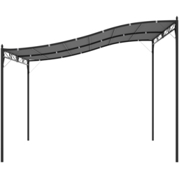 Outsunny 4 x 3m Grey Canopy Gazebo Pergola - Size: 3 x 4m - Wilko - thumbnail 4