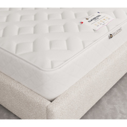 DS Living Glacier Bliss Double Gel Enhanced Bonnell Spring Mattress - White - Wilko - thumbnail 4