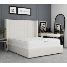 DS Living Glacier Bliss Double Gel Enhanced Bonnell Spring Mattress - White - Wilko - thumbnail 3