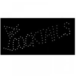 Gr8 Home LED Cocktail Bar Sign 48 x 24cm - Size: 5 x 53 x 30cm - Black - Wilko - thumbnail 3
