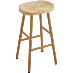 Radley Bar Stool Pine Wood - Wilko - thumbnail 5