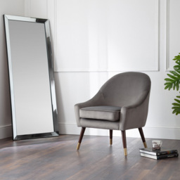 Julian Bowen Soprano Lean-To Dressing Mirror - Size: 170 x 70cm - Clear - Wilko - thumbnail 6