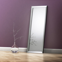Julian Bowen Soprano Lean-To Dressing Mirror - Size: 170 x 70cm - Clear - Wilko - thumbnail 3