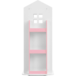 Neo Pink House Shaped Rotating Kid's Freestanding Bookshelf - Wilko - thumbnail 4