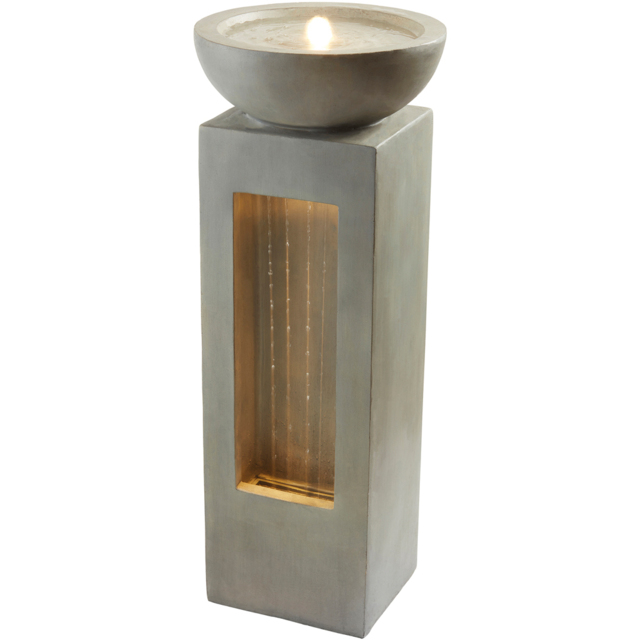 Garden Gear Serenity Water Feature - Size: 101 x 40 x 40cm - Grey - Wilko - image 1