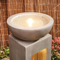 Garden Gear Serenity Water Feature - Size: 101 x 40 x 40cm - Grey - Wilko - thumbnail 6