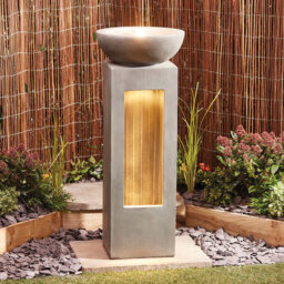 Garden Gear Serenity Water Feature - Size: 101 x 40 x 40cm - Grey - Wilko - thumbnail 3
