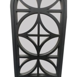 Fenella Indoor Outdoor Mirror Black - Black - Wilko - thumbnail 4