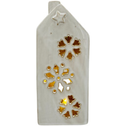 LED Porcelain House Beige - Mistletoe Cottage - Wilko - thumbnail 6