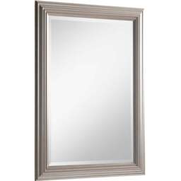 Yearn Silver Champagne Bevelled Mirror 100.5 x 72.5cm - Wilko - thumbnail 1
