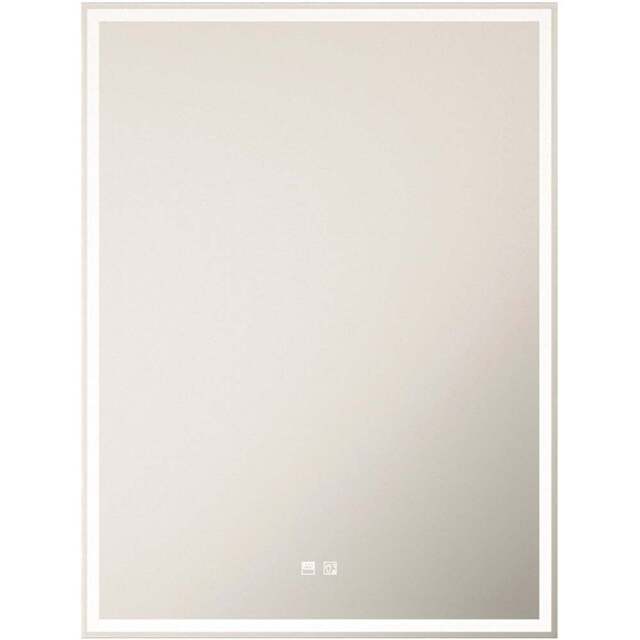Sorrelis Strava Tunable LED Mirror 80 x 60cm - Size: 60 x 80 x 2.8cm - Multi - Wilko - image 1