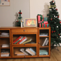 Alivio Christmas Tree Decorative Wall Photo Frame with Warm Lights 22 x 31cm - Size: 0.5 x 22 x 31cm - Multi - Wilko - thumbnail 4