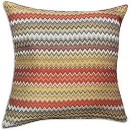 Serene Boho Terracotta Cushion Cover 43 x 43cm - Orange - Wilko