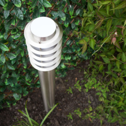 ValueLights Wharf Set of 4 Silver Warm White Bulb Bollard Lights 1m - Size: 100 x 11.5 x 101cm - Wilko - thumbnail 6