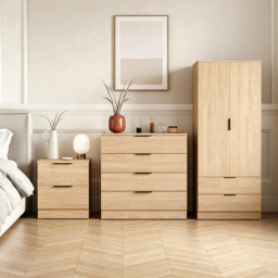 Vida Designs Trega Pine 3 Piece Bedroom Furniture Set - Size: 170 x 76 x 53cm - Wilko - thumbnail 6