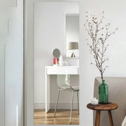 Living and Home Self Adhesive Wall Mirror Sheet 200 x 50cm - Size: 0.02x200x50 - Black - Wilko - thumbnail 6