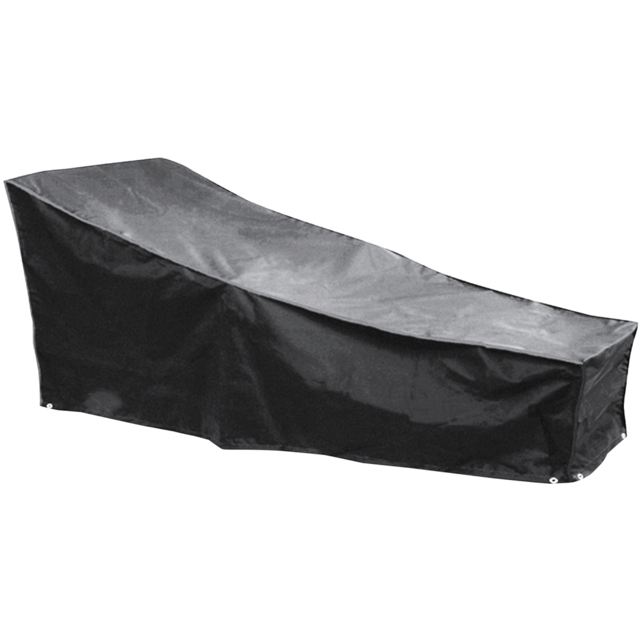 Cozy Bay EZBreathe Black Sun Lounger Cover - Size: 79 x 76 x 175cm - Wilko - image 1