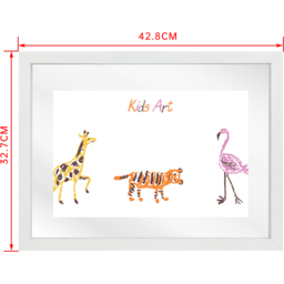 Innoteck Essentials White Children Artwork Gallery Photo Frame - Size: 17 x 13 Inch - Wilko - thumbnail 7