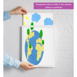 Innoteck Essentials White Children Artwork Gallery Photo Frame - Size: 17 x 13 Inch - Wilko - thumbnail 6