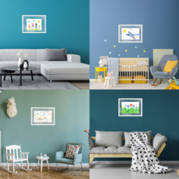 Innoteck Essentials White Children Artwork Gallery Photo Frame - Size: 17 x 13 Inch - Wilko - thumbnail 4