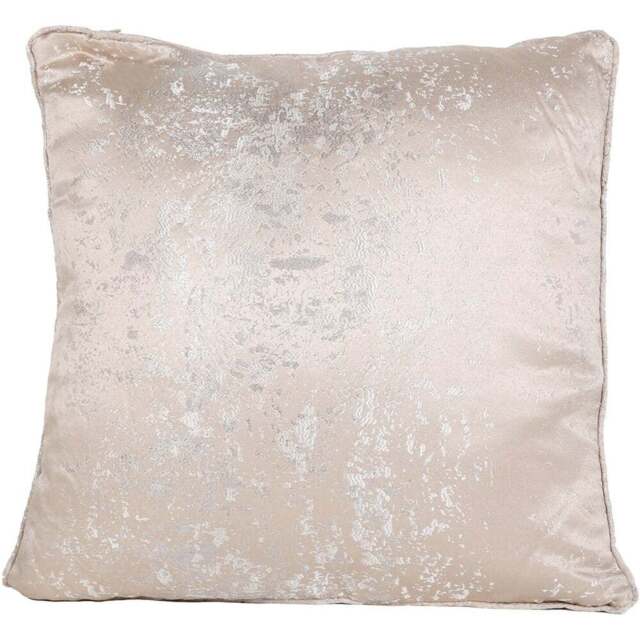 Divante Serene Champagne Jacquard Cushion 45 x 45cm - Wilko