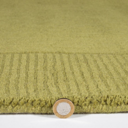 Esme Olive Wool Runner 60 x 230cm - Green - Esme Home - Wilko - thumbnail 5