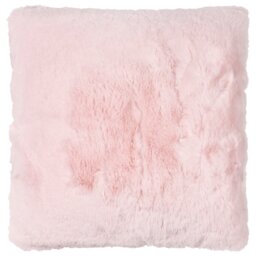 Divante Blush Rabbit Faux Fur Cushion 45cm - Size: 45 x 45cm - Wilko - thumbnail 1