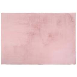 Deluxe Rabbit Faux Fur Rug  - Blossom/140cm - Wilko - thumbnail 1