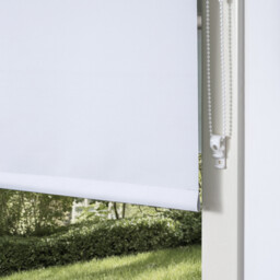 Plain Blackout Blinds - White/120cm - Wilko - thumbnail 3