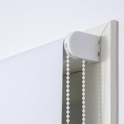 Plain Blackout Blinds - White/120cm - Wilko - thumbnail 4