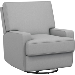 Dorel Rylan Grey Swivel and Gliding Recliner Chair - Size: Single - Wilko - thumbnail 3