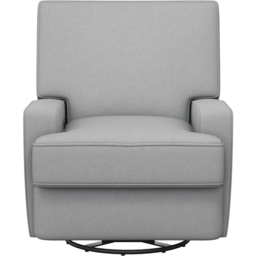 Dorel Rylan Grey Swivel and Gliding Recliner Chair - Size: Single - Wilko - thumbnail 4