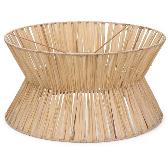 ValueLights Maddie Handmade Paper Rope Ceiling Lamp Shade - Size: 20 x 38 x 38cm - Brown - Wilko - image 1