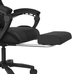 Alivio Black Ergonomic Massage Gaming Chair - Size: 124 x 65.5 x 62cm - Wilko - thumbnail 4
