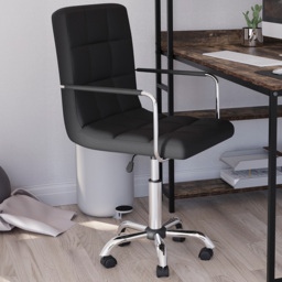 Vida Designs Calbo Black Office Chair - Wilko - thumbnail 1