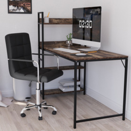 Vida Designs Calbo Black Office Chair - Wilko - thumbnail 4