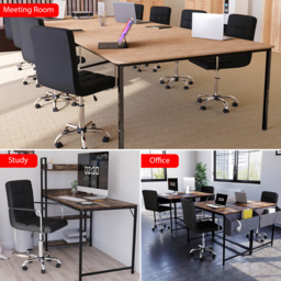 Vida Designs Calbo Black Office Chair - Wilko - thumbnail 5