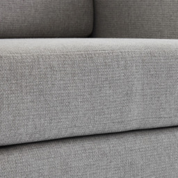 Living and Home Light Grey Linen Mid-Century Armchair - Size: 80 x 76 x 80cm - Wilko - thumbnail 7