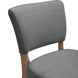 Living and Home Wooden Bar Stool Set of 2 - Grey - Wilko - thumbnail 4
