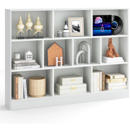 Costway 10 Cube White Bookshelf - Size: 11 Shelf - Wilko - thumbnail 4