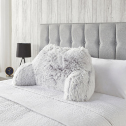 Downland Huggleland Grey Long Hair Cuddle Cushion - Size: 59 x 45 x 39cm - Wilko - thumbnail 3