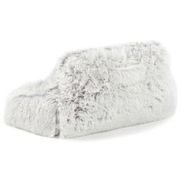 Downland Huggleland Grey Long Hair Cuddle Cushion - Size: 59 x 45 x 39cm - Wilko - thumbnail 4