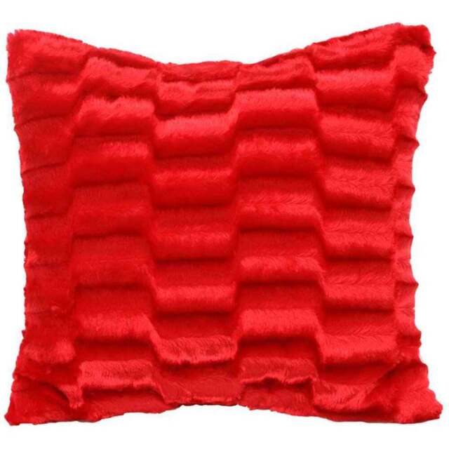 Intimates Solace Red Filled Cushion 43 x 43cm 2 Pack - Wilko - image 1