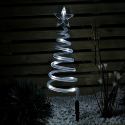 Samuel Alexander 4 Piece Cool White LED Spiral Tree Path Christmas Light Set - Size: 50 x 11 x 11cm - Wilko - thumbnail 6