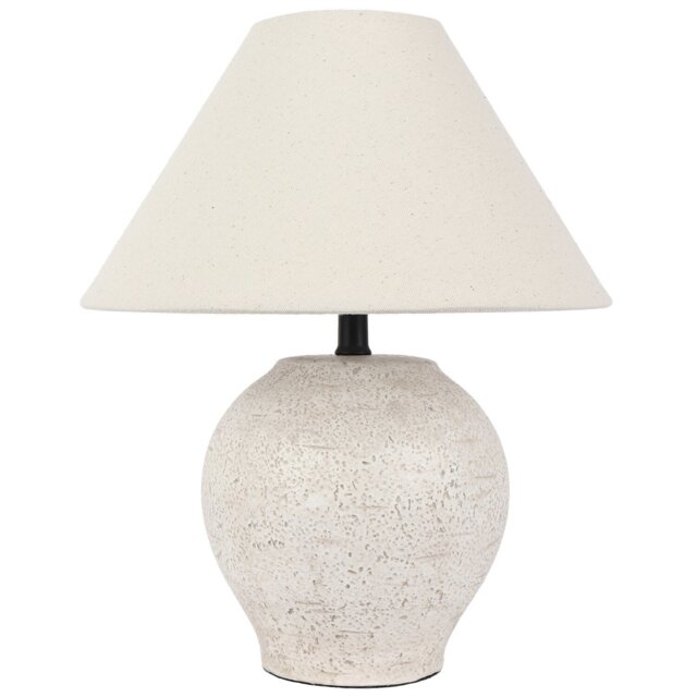 Sarah Table Lamp Cream - Wilko - image 1
