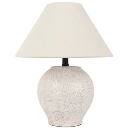 Sarah Table Lamp Cream - Wilko - thumbnail 1